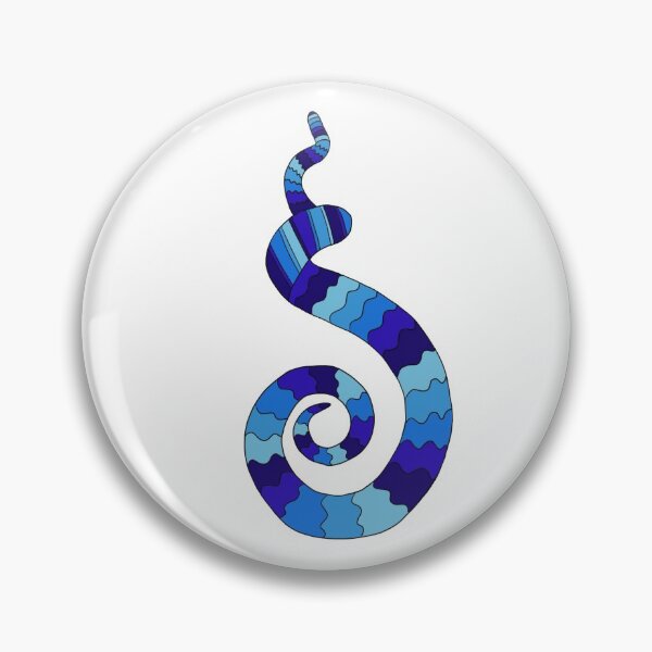 Item preview, Spring Swirl Blue designed and sold by NeedlingGod.