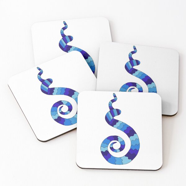 Item preview, Spring Swirl Blue designed and sold by NeedlingGod.