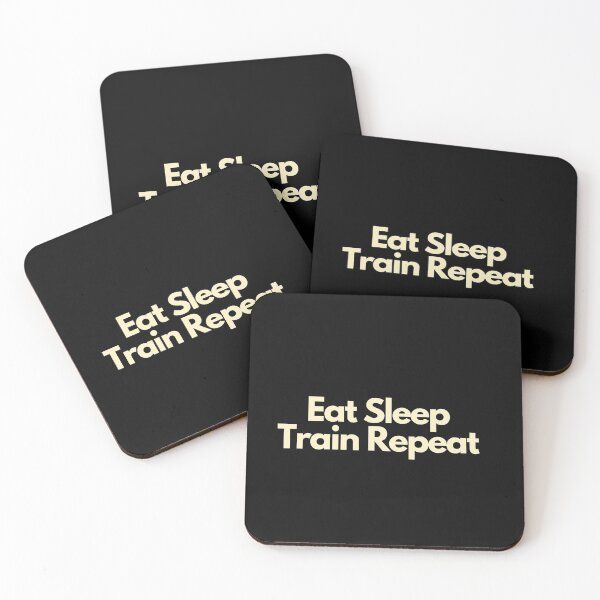 Item preview, Eat Sleep Train Repeat designed and sold by Imaginative Expressions⭐️ ⭐️ ⭐️ ⭐️ ⭐️.