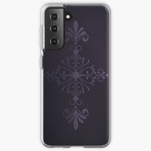 Purple Velvet Motif Samsung Galaxy Soft Case