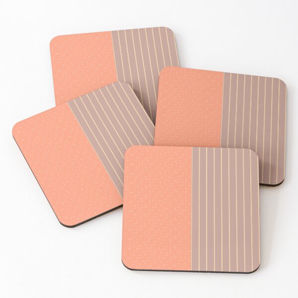 Item preview, Summers evening block stripes and dots designed and sold by GabareyMaanyo.