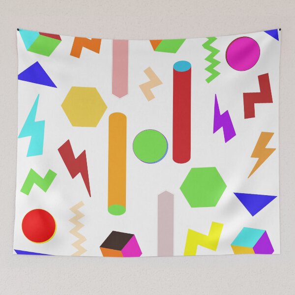 Item preview, Fun Geometric Line Pattern: Cute Colorful Abstract Pattern designed and sold by Vero De.