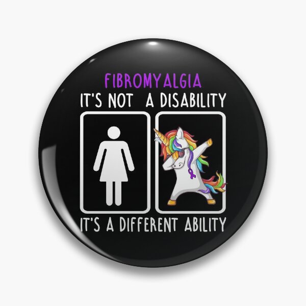 Item preview, Fibromyalgia It's not a Disability It's a different Ability designed and sold by DianabellShop.