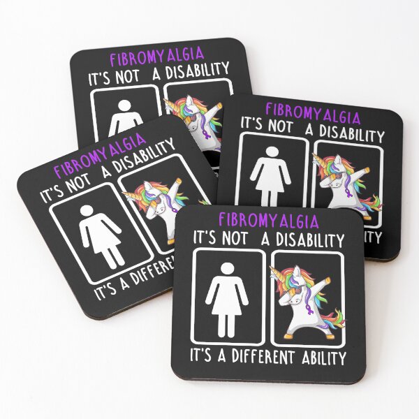 Item preview, Fibromyalgia It's not a Disability It's a different Ability designed and sold by DianabellShop.