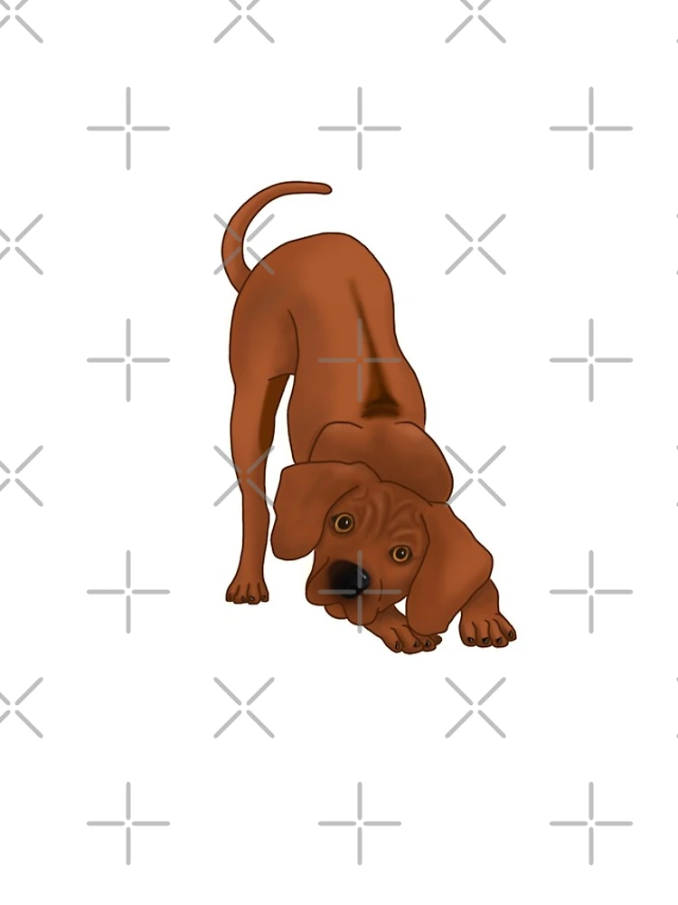 Thumbnail 4 of 4, Samsung Galaxy Phone Case, Playful Rhodesian Ridgeback Pup designed and sold by Mat Dixon.