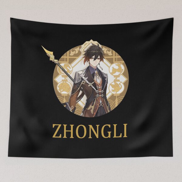Item preview, Genshin Impact - Zhongli Geo Spear Character designed and sold by Krimsy.