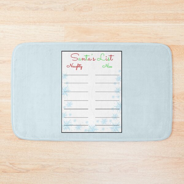 Item preview, Santa’s naughty and nice list designed and sold by KaylaH22.