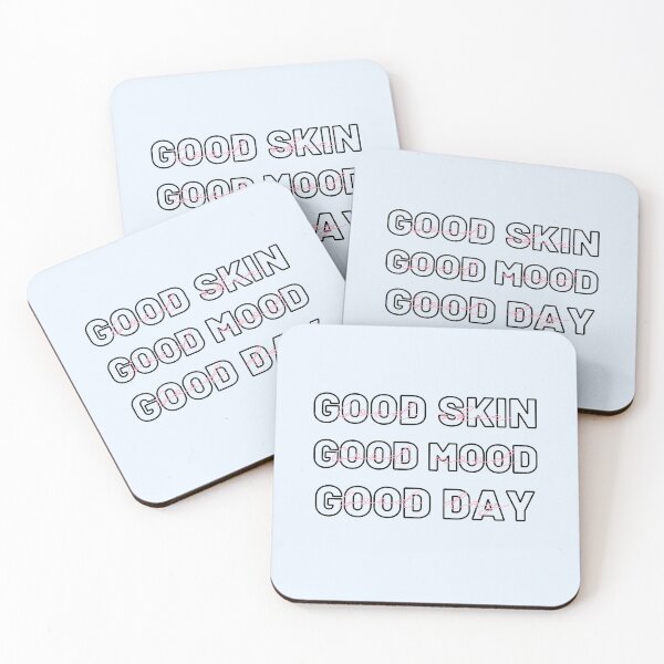 Item preview, Good Skin, Good Mood, Good Day designed and sold by ThoughtJumble.