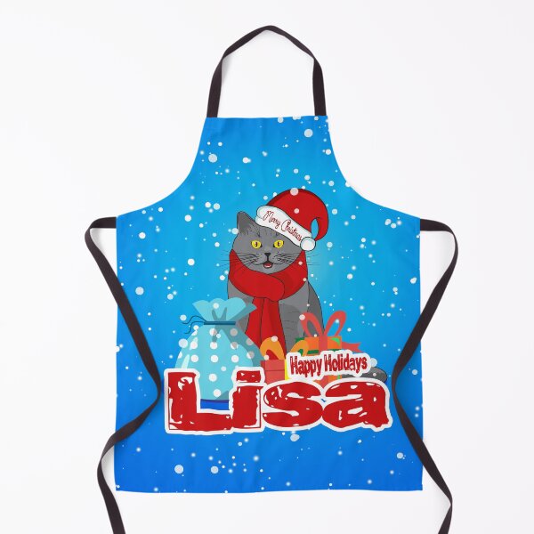 Item preview, Cat Lover Happy Holidays Christmas Design For Lisa designed and sold by MiloCuteCat.