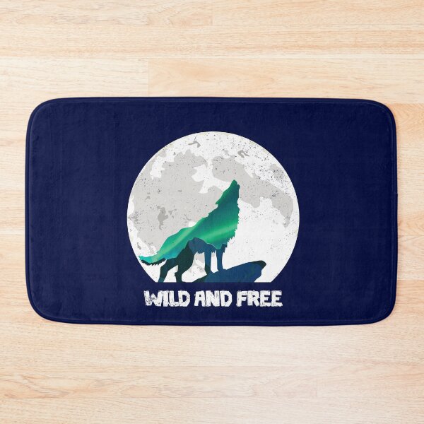 Item preview, Alaska Northern Lights aka Aurora Borealis Wildlife Wolf designed and sold by trendyzcom.