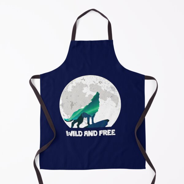 Item preview, Alaska Northern Lights aka Aurora Borealis Wildlife Wolf designed and sold by trendyzcom.