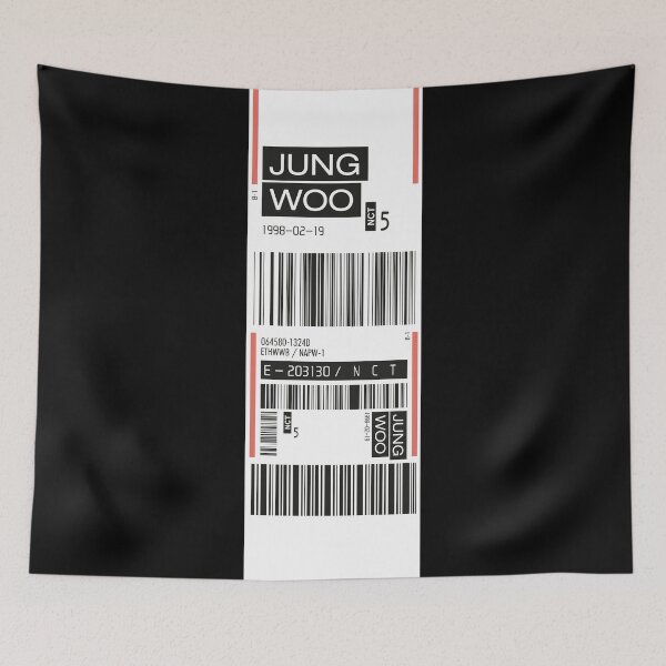 Item preview, NCT's JUNGWOO's TAG - RESONANCE designed and sold by Duckiechan.