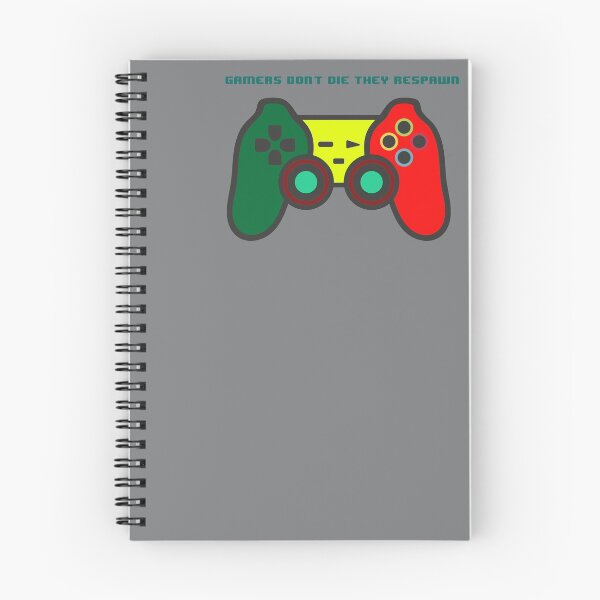 Item preview, GAMER DON'T DIE THEY RESPAWN GIFT GAMING. designed and sold by Sarax isaacus.
