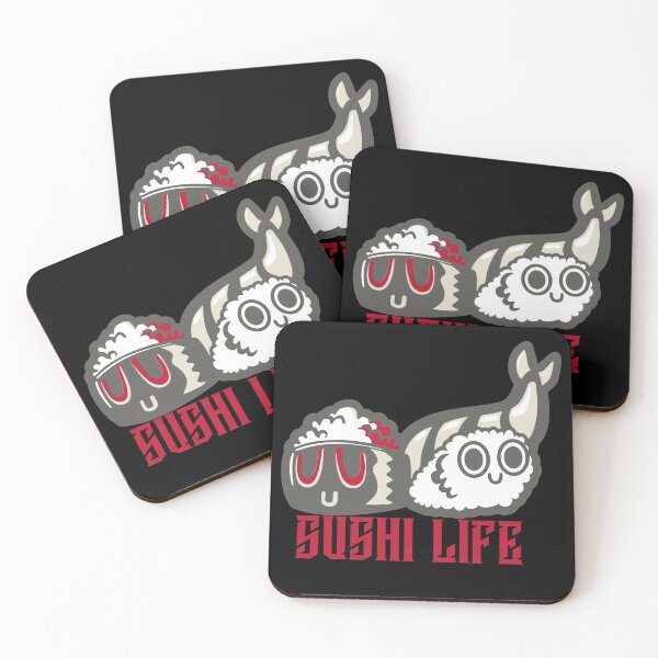 Item preview, Cute Cartoon Japanese Sushi Life designed and sold by Mustard Prophet.