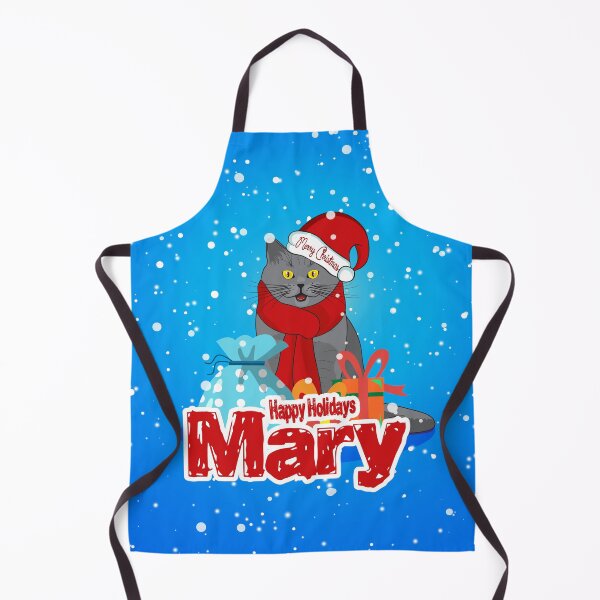 Item preview, Cat Lover Happy Holidays Christmas Design For Mary designed and sold by MiloCuteCat.