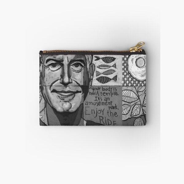 Item preview, Anthony Bourdain Collage - Black and White designed and sold by David Hinds.