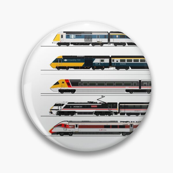 BRITISH HIGH SPEED TRAINS Pin