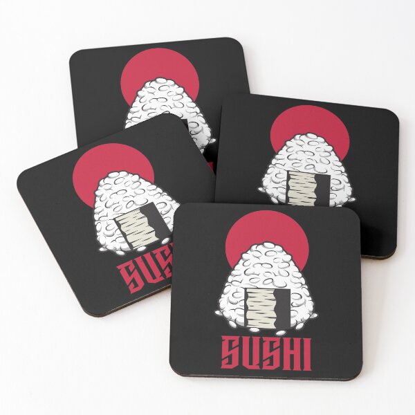 Item preview, Cute Cartoon Japanese Sushi designed and sold by Mustard Prophet.