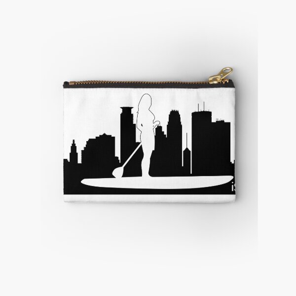 Item preview, iSup the cities Girl Minneapolis Stand up Paddle board designed and sold by Allie Oop Art and Design.