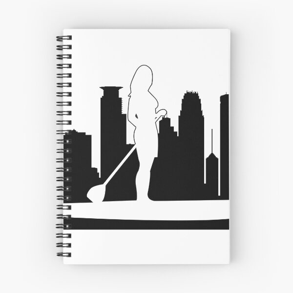 Item preview, iSup the cities Girl Minneapolis Stand up Paddle board designed and sold by Allie Oop Art and Design.