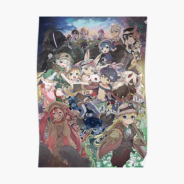 4K Riko, Reg, et personnages de Made in Abyss ! Poster