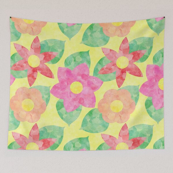 Item preview, Colorful Seamless Floral Pattern designed and sold by fotollissimo.