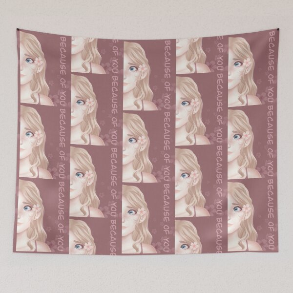Item preview, Because of You designed and sold by KeleSnipesArt.