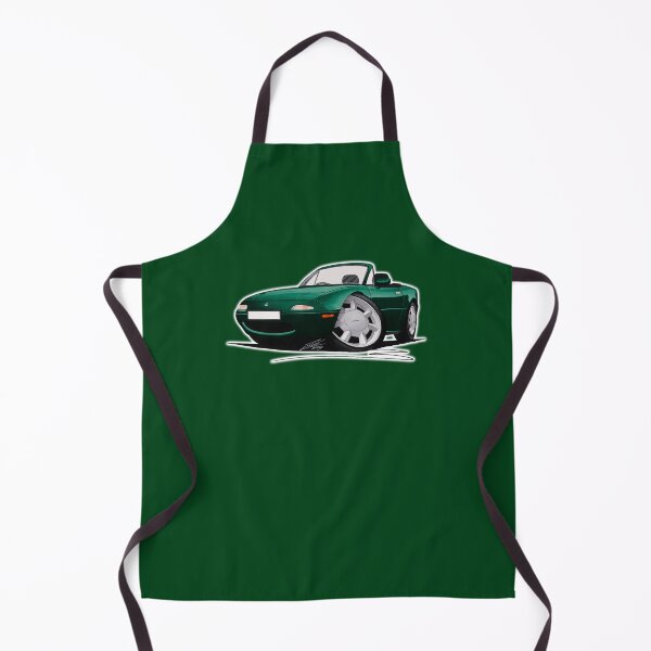 Item preview, Mazda MX5 (Mk1) British Racing Green designed and sold by Yeomans Cartoons.