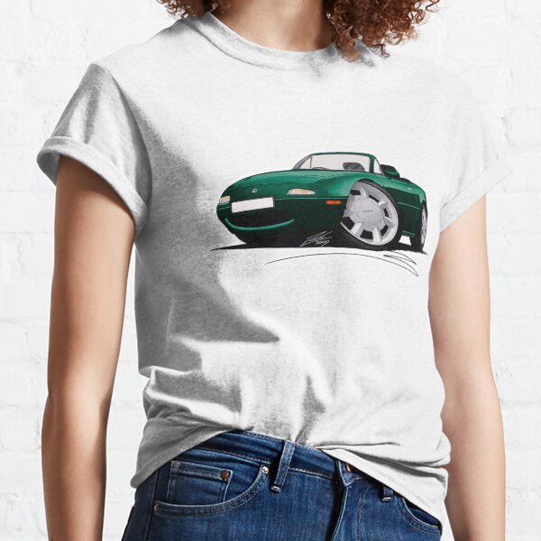 Mazda MX5 (Mk1) British Racing Green T-shirt classique