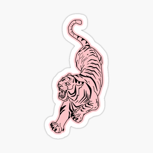 Pink Tiger Sticker