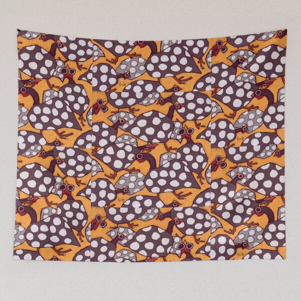 Item preview, Grey Guinea Fowl  designed and sold by David Hinds.