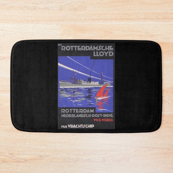 Item preview, retro classic Rotterdam poster designed and sold by CorasPosters.
