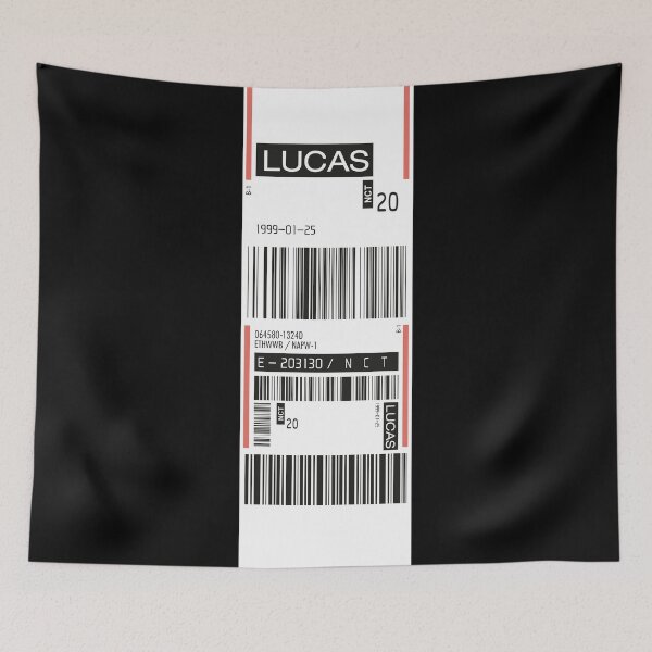 Item preview, NCT's LUCAS's TAG - RESONANCE designed and sold by Duckiechan.