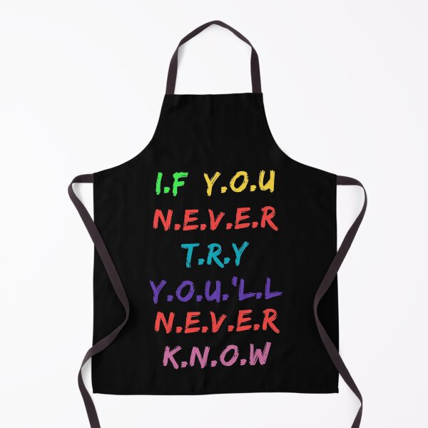 Item preview, If You Never Try You Will Never Know designed and sold by Opal Print.