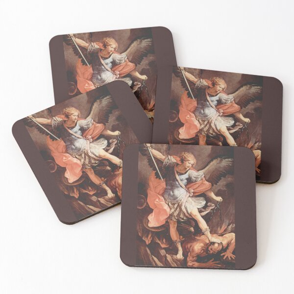 Item preview, St Michael the Archangel (San Miguel Arcangel ) Guido Reni designed and sold by neteor.