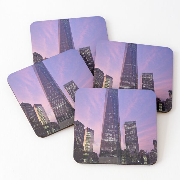 Item preview, World Trade Center Night Sky Photo designed and sold by ArtWithPurpose.