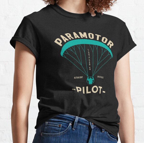 Gift For Paramotor Pilot Paramotor Pilot Short-Sleeve Unisex T-Shirt Ultralight Pilot Shirt
