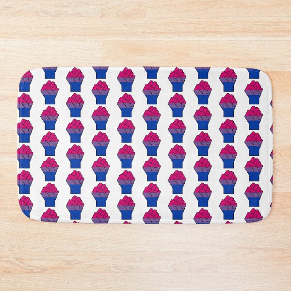 Item preview, bisexual lgbtq fist designed and sold by lgbtgear.