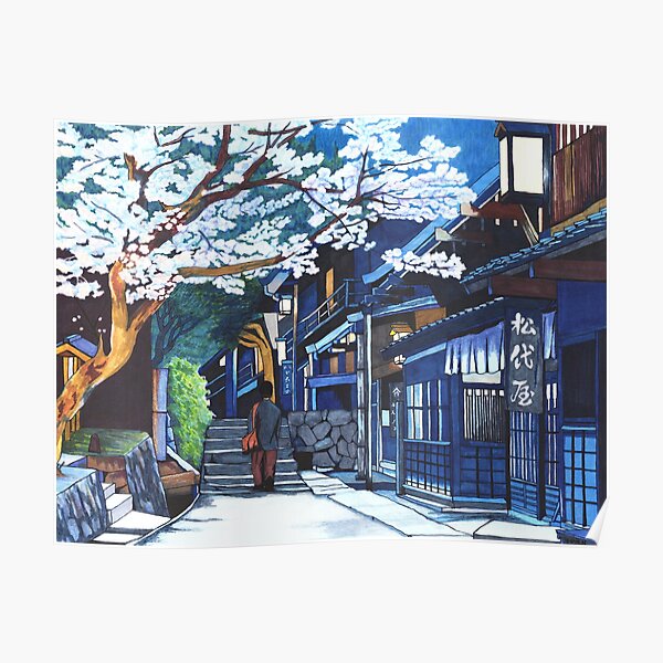 Under the Cherry Blossoms Poster