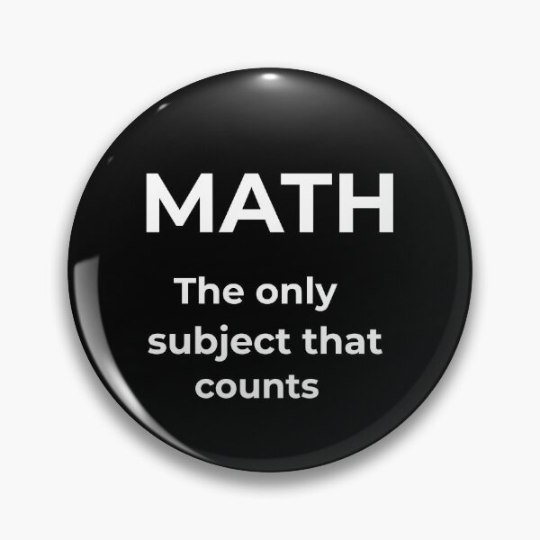 Item preview, Math - the only subject that counts.  designed and sold by Fit & Fun  Gallery.