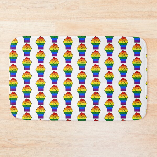 Item preview, gay lgbtq fist designed and sold by lgbtgear.