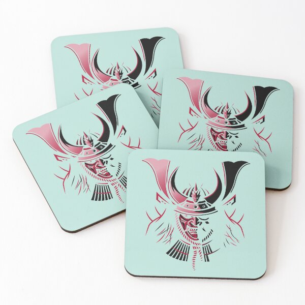 Item preview, Cool Red Japanese Samurai designed and sold by Mustard Prophet.