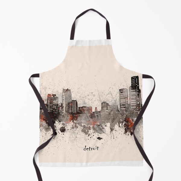 Item preview, detroit skyline designed and sold by BekimART2.