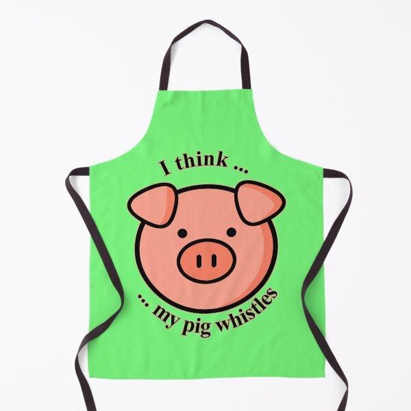 Item preview, I think my pig whistles designed and sold by ARTmanhART.