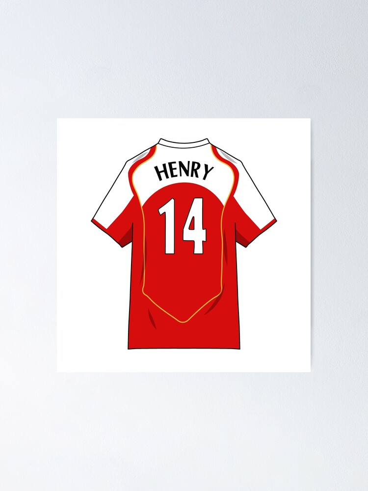 Thierry Henry 2004 Jersey | Poster