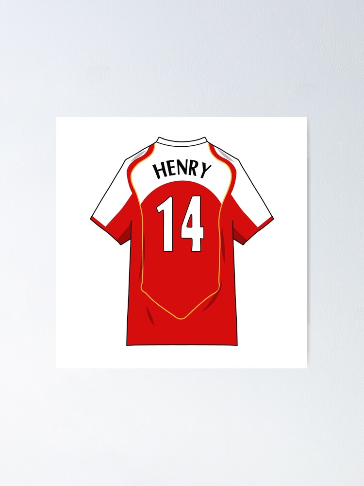 Thierry Henry 2005 Jersey Poster for Sale by Zgjimi17