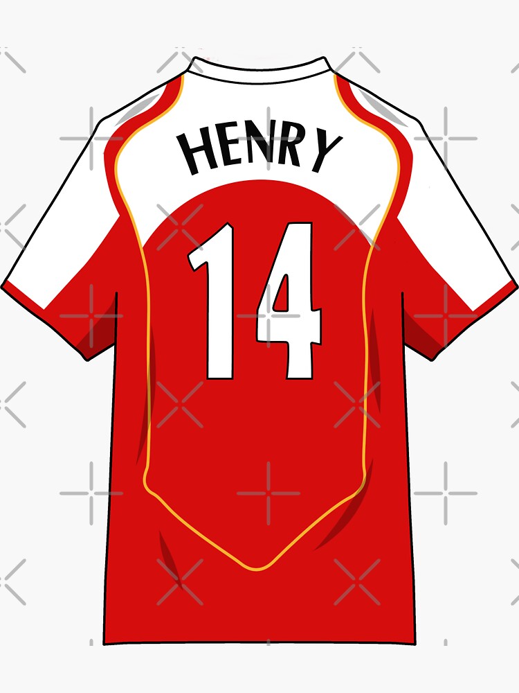 Thierry Henry 2006 Jersey Poster for Sale by Zgjimi17