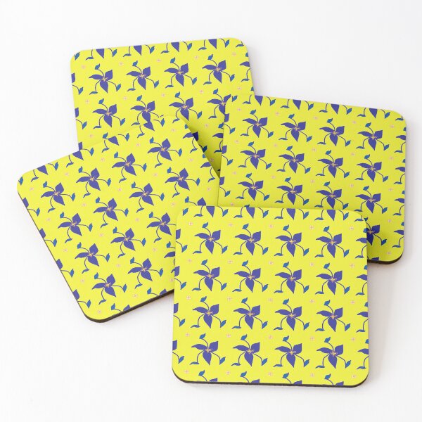 Item preview, Blue with Yellow Flowers designed and sold by Jubal421Designs.