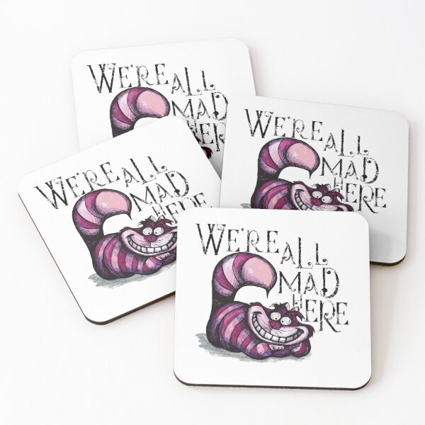 Item preview, We're All Mad Here designed and sold by Lupe-and-Pono.