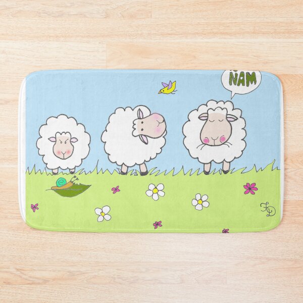 Item preview, I have three white sheep designed and sold by Fradema.